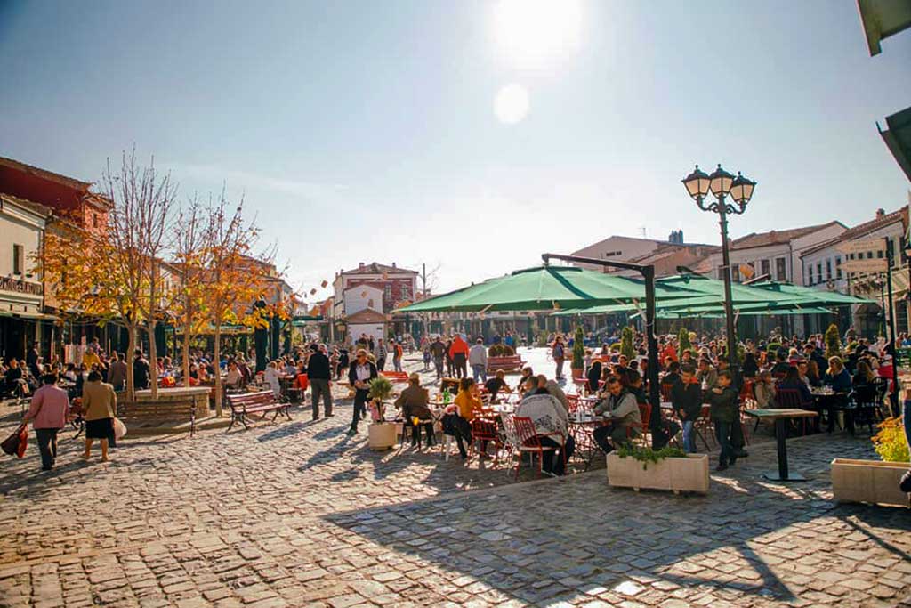 Old Bazaar in Korca